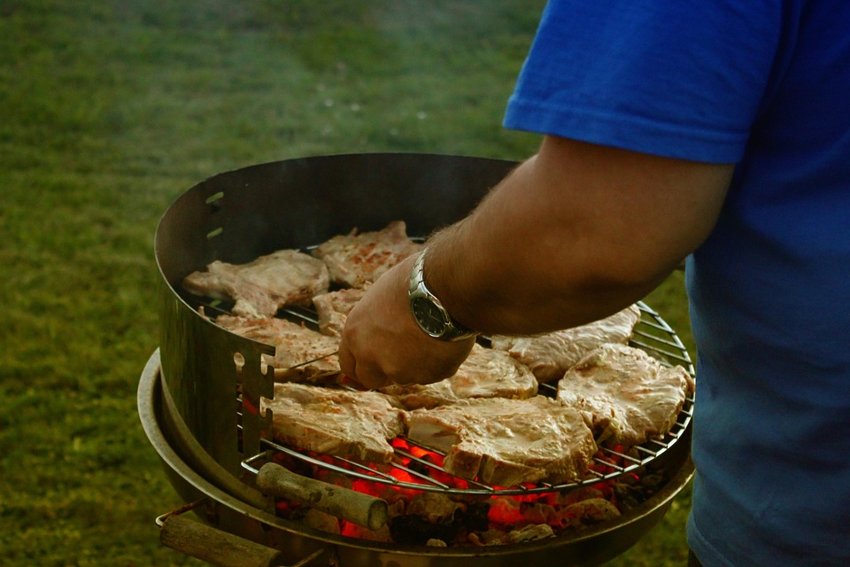 grill meat barbecue