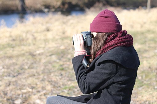 Femeie, Fotograf