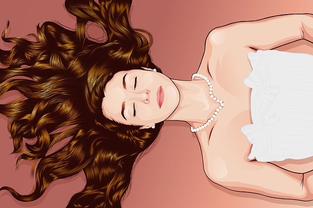 Mulher, Garota, Cabelo, Pérola, Vestir