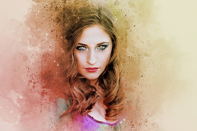 Free woman girl beauty illustration