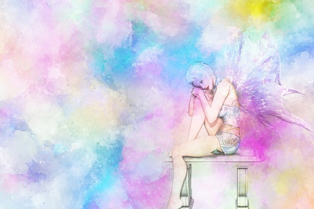 Free fairy 3d wallpapers girl illustration