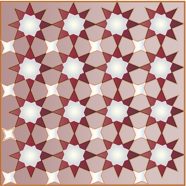 Free graphic sheesh mahal islamic pattern vector