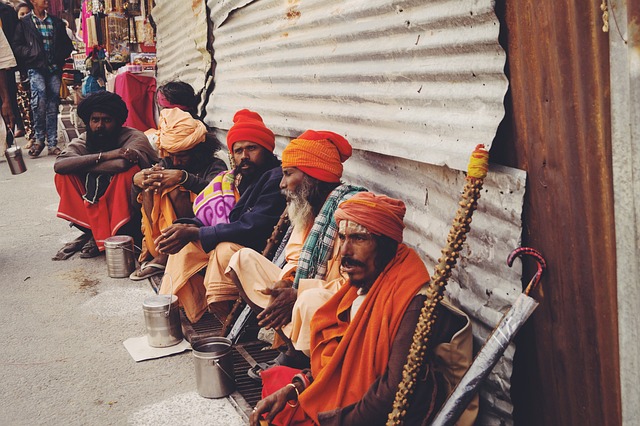 Straße, Indien, Indianpeople, Farbe