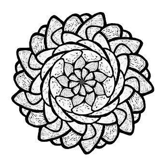 Mandala, Stoff, Gestaltung, Muster