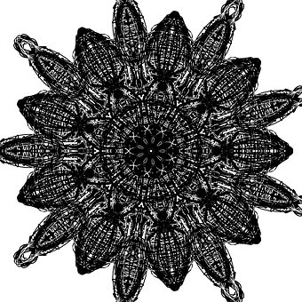 Mandala, Stoff, Gestaltung, Muster