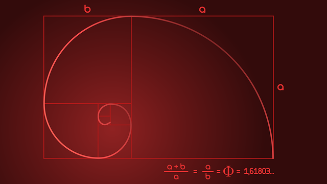 Free fibonacci golden ratio sacred geometry vector