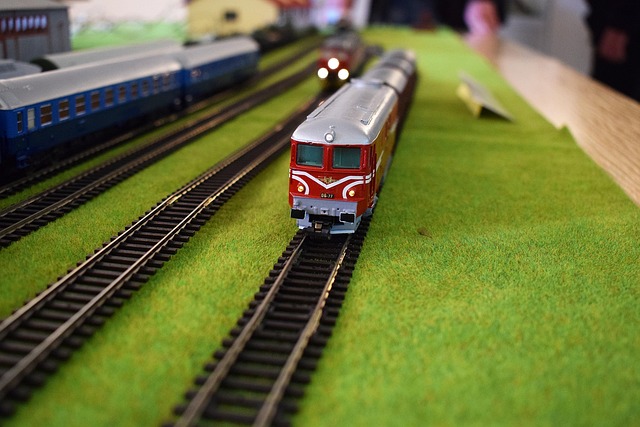Zug, Achterbahn, Eisenbahn, Lokomotiv