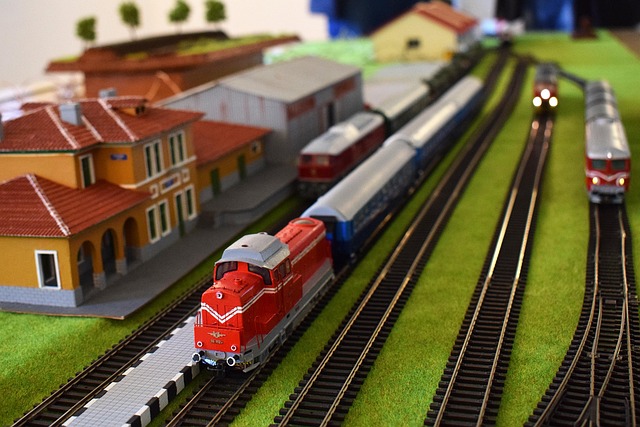 Zug, Achterbahn, Eisenbahn, Lokomotiv