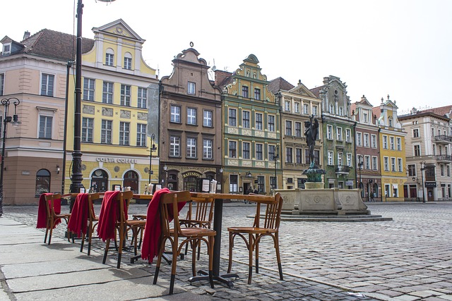 Poznan, Óváros Tér, Régi, Város