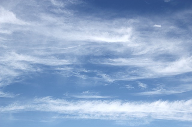 Cielo, El Verano, Cielo Azul, Nubes