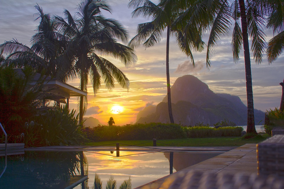 Sunset in El Nido