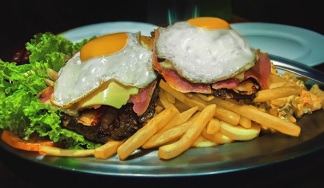 Free Fries Egg photo and picture
