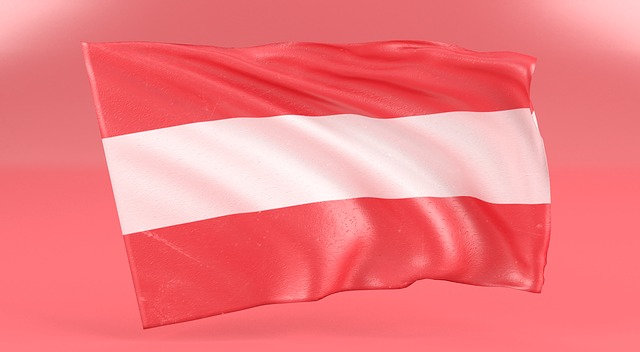 Free austria flag country illustration