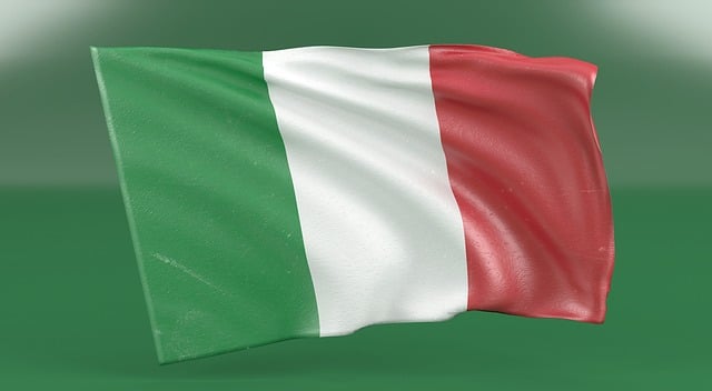 Free italy flag italian illustration