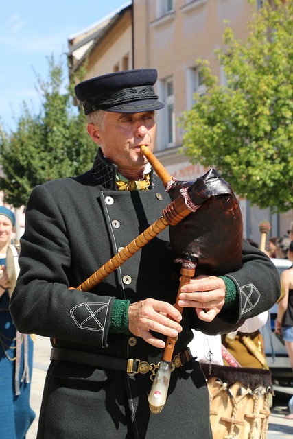 Sækkepiber, Musik, Musiker