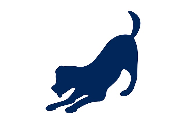 Free dog animal silhouette illustration