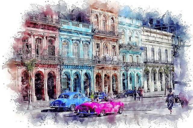 Download free HD stock image of Architecture Travel Free architecture travel city illustration