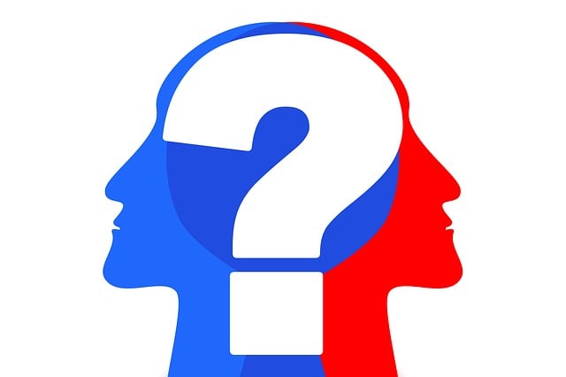 Free face question mark disoriented illustration