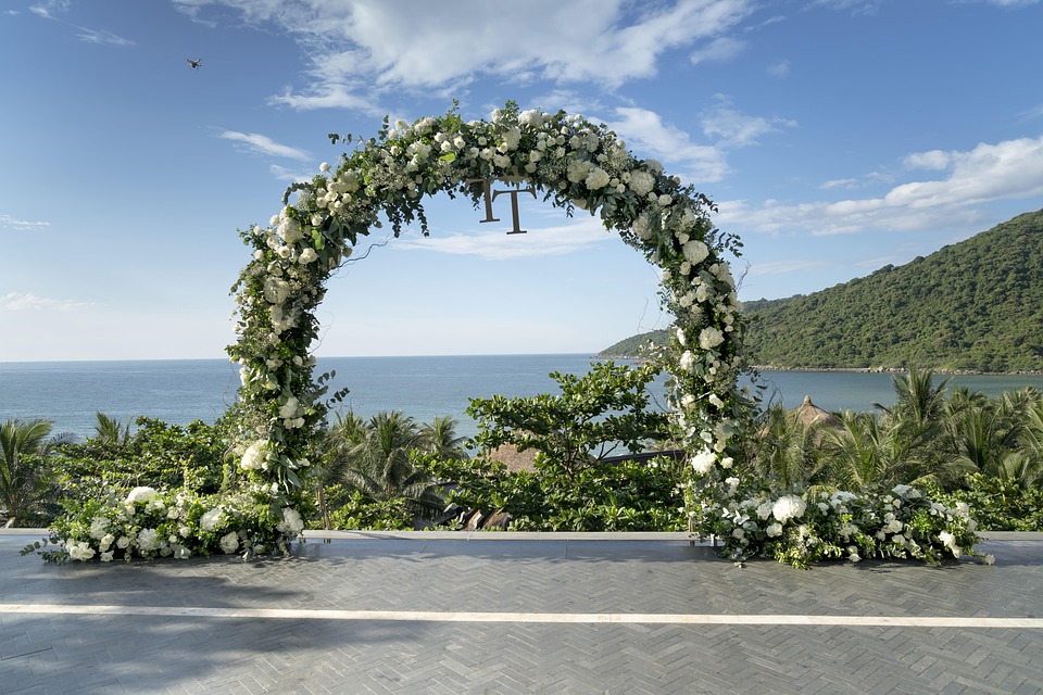 Arch, The Beach, The Beauty, Green, Celebration, Chair