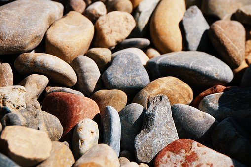 Sten, At Farve, Sand, Natur, Sol, Strand