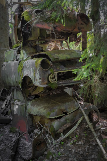 Coches Viejos, Coches Oxidados