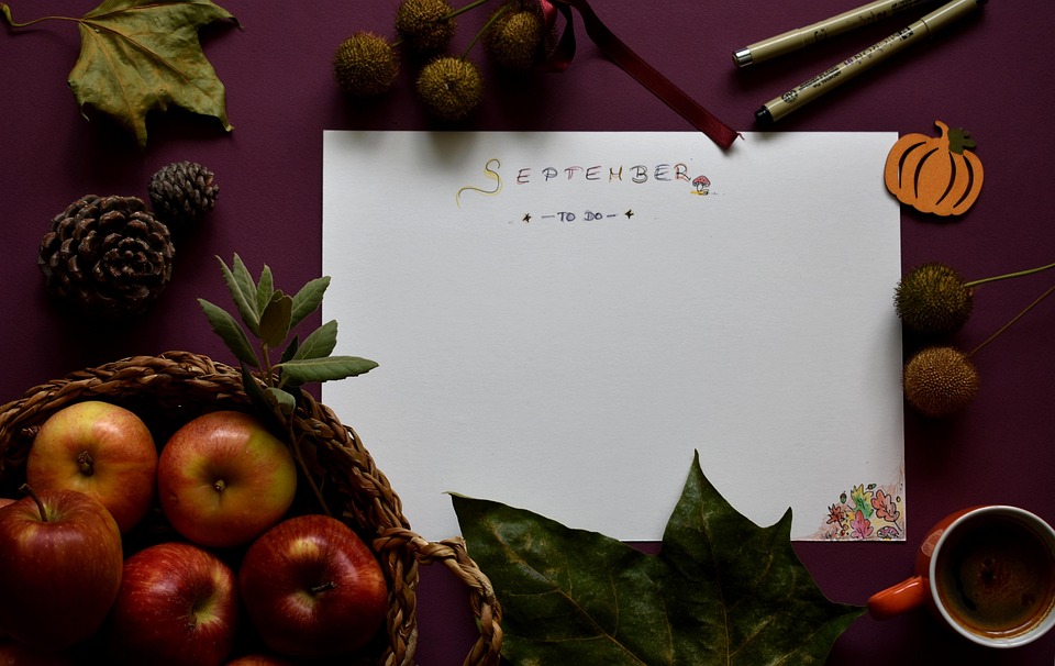 September Program Picture September Planning To-Do - Free photo on Pixabay