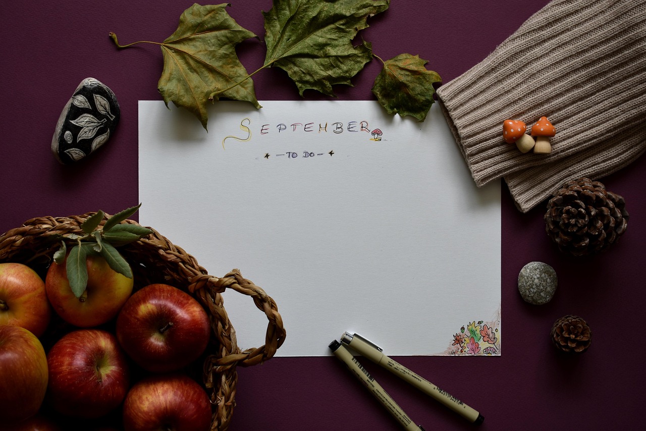 September Program Picture September Planning To-Do - Free photo on Pixabay