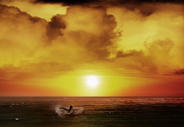 Free Sunset Clouds photo and picture