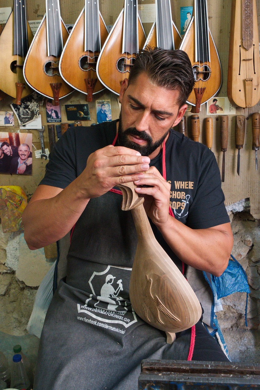 Musik, Musik-Instrumenter, Kreta, Lut