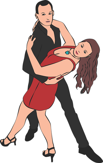 Salsa, Dansere, Par, Mand, Kvinde, Dans