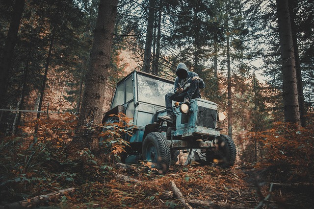 Traktor, Maske, Verschleiert, Zetor, Alt