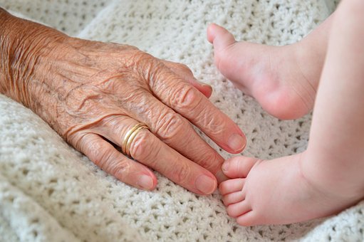 Free Elderly Child photo and picture