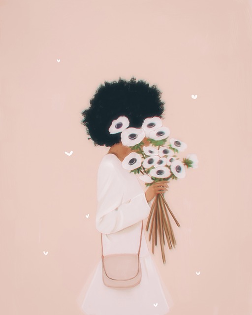 Mulher, Flores, Natureza, Moda, Bolsa
