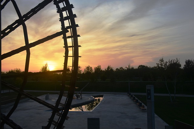 Free Sunset Saragossa photo and picture