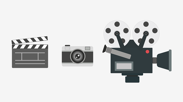 Free Movie Camera Photo Camera vector and picture