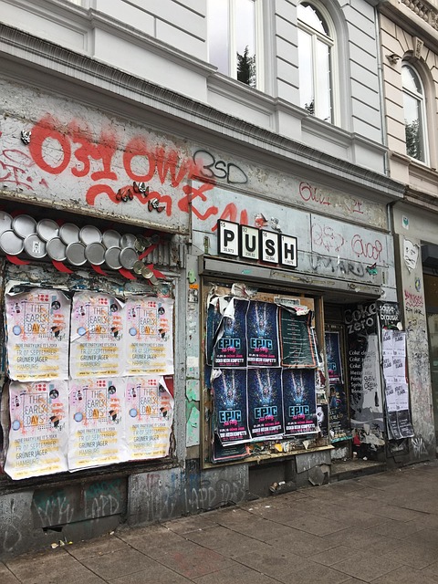 Hamburg, Mærker, Gadekunst, Sommer, By