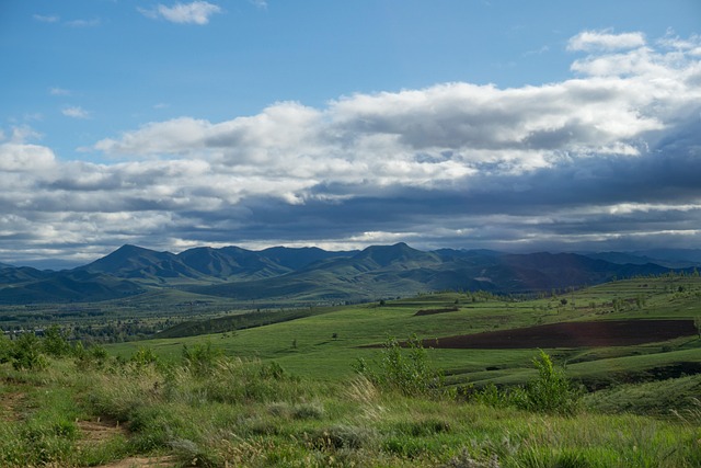 Free Mountain Dark Clouds photo and picture