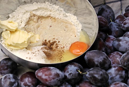 Massa De Pão, Mistura De Bolo, Tigela