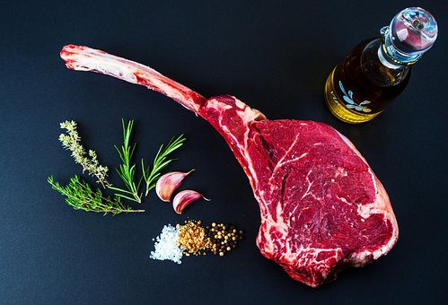 Food, Steak, Tomahawk Steak, Grillen