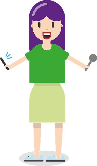 Free reporter live streaming women vector