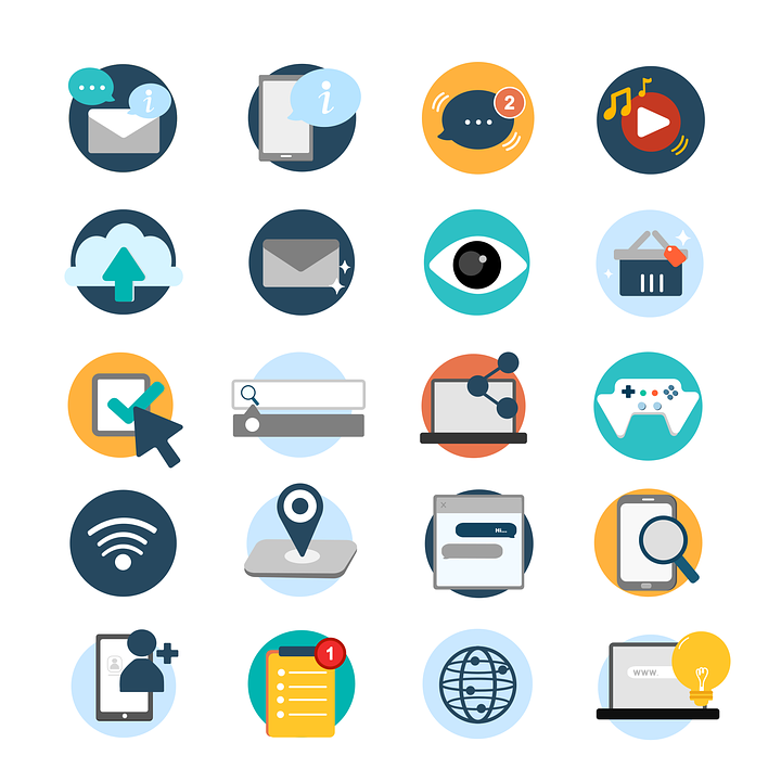 Inilah Hal Yang Wajib Ada di Infotainment Map 7 Icons, Sign, Symbol, Logo, Graphic, Digital, Technology