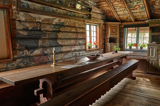 Farmhouse, Museum, House, Architecture