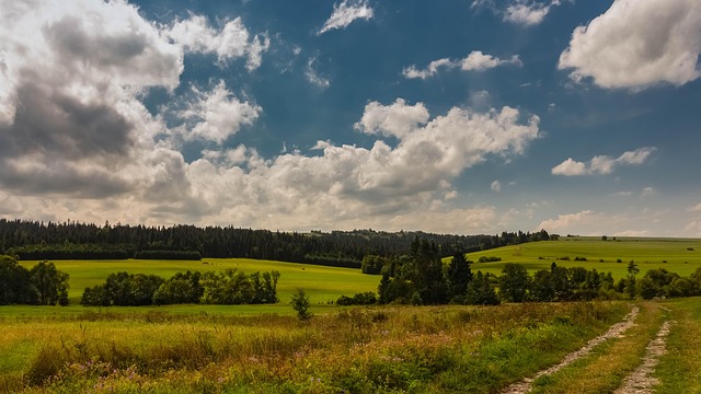 Landschaft, Schlaf, Sommer, Natur, Dorf