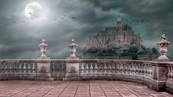 Free Landscape Mont St Michel photo and picture