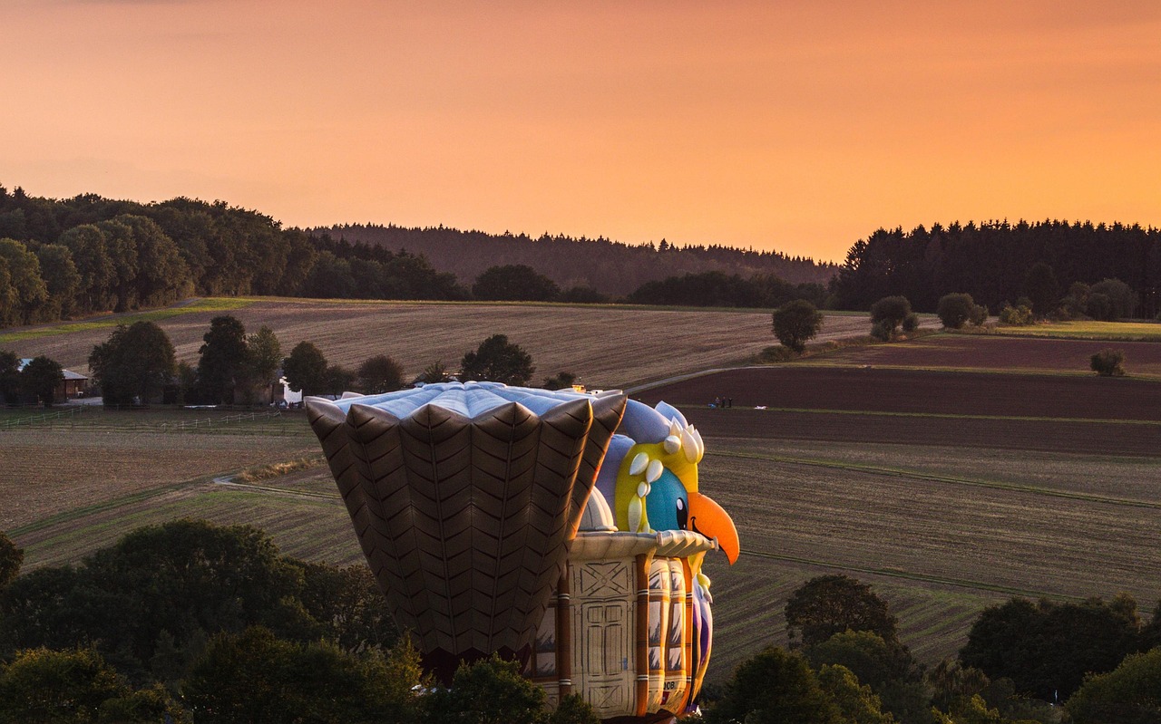 Hot Air Balloon - free online jigsaw puzzle photo