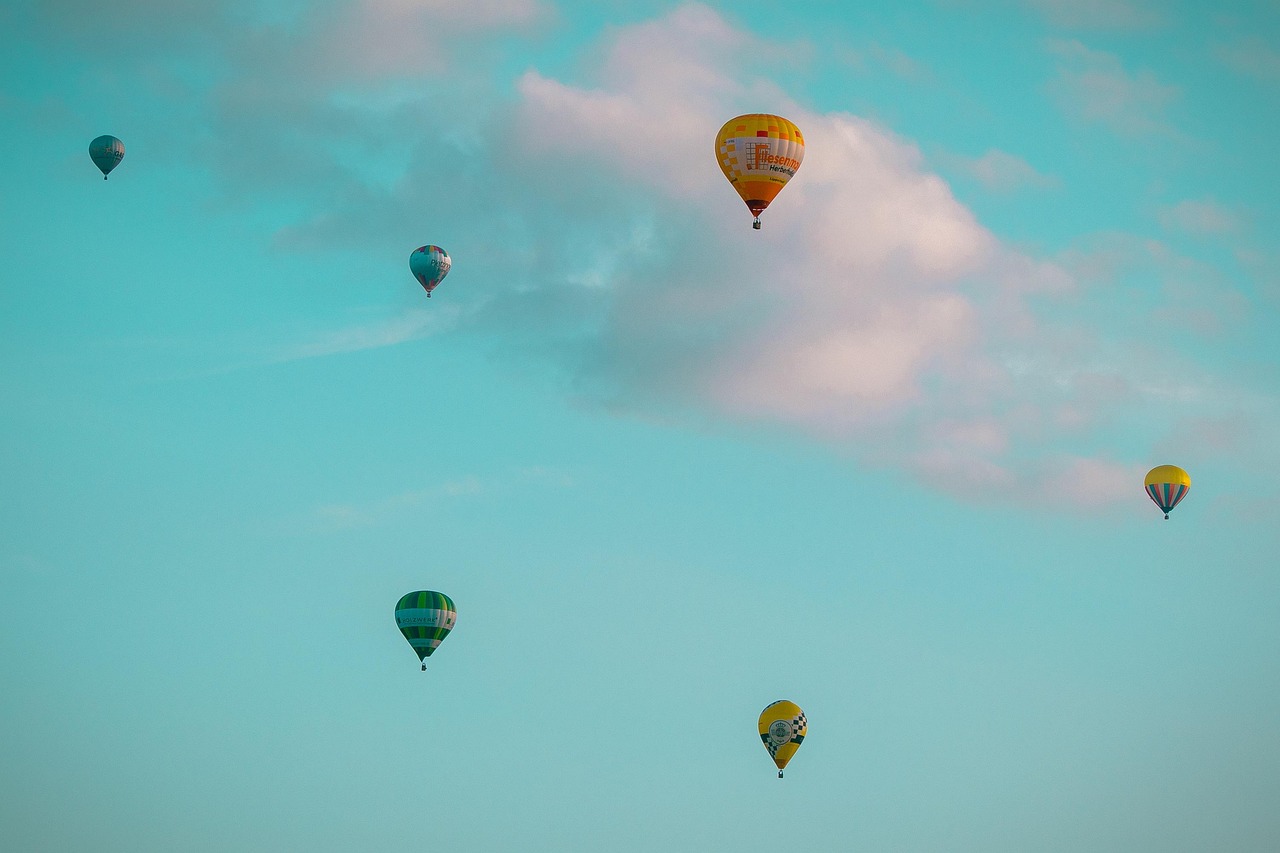 Hot Air Balloon - free online jigsaw puzzle photo