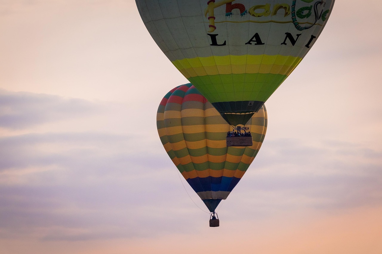 Hot Air Balloon - free online jigsaw puzzle photo