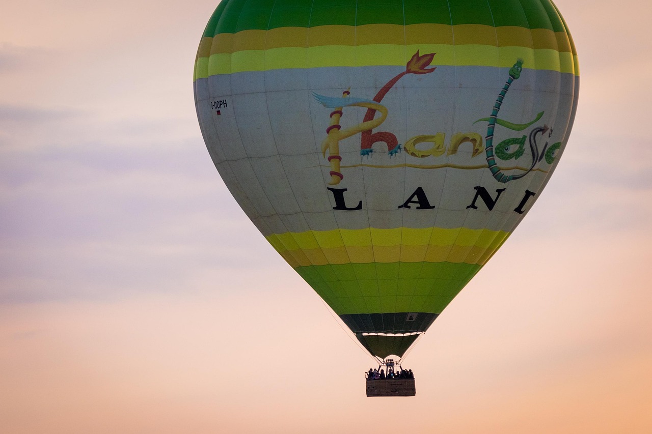 Hot Air Balloon - free online jigsaw puzzle photo