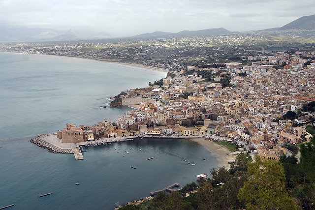 Castellammare, Sicilien, Natur, Hav