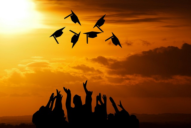 Free graduation academic accomplish illustration